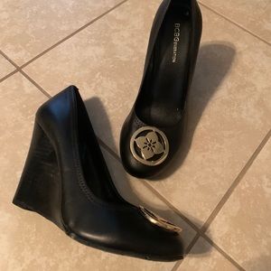 BCBG wedge heels